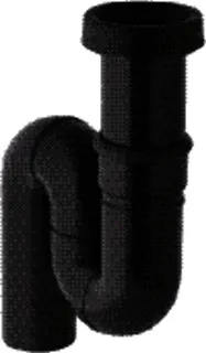Geberit Ablauf für Hock-WC, senkrecht 110mm, 167.734.16.1 schwarz