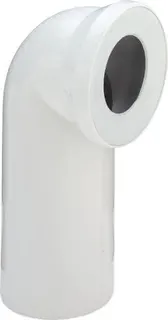 Viega WC Anschlussbogen 90 Grad 3811 in DN100 aus Kunststoff weiss
