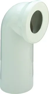 Viega WC Anschlussbogen 90 Grad 3811 in DN100 aus Kunststoff moosgrün – Bild 2