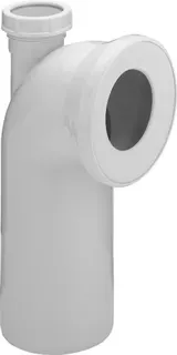 Viega WC Anschlussbogen 90 Grad 3811.1 in 40mm Kunststoff weiss – Bild 2