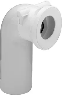 Viega WC Anschlussbogen 90 Grad 3811.5 aus Kunststoff weiss – Bild 2