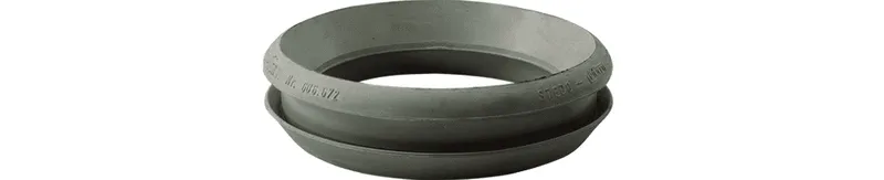 WC-Verbinder für HT-Rohr 100mm (67W) leichte Ausführung weiß