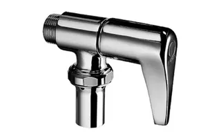 SCHELL AP-WC-Spülventil SCHELLOMAT Hebel-Oberteil, 3/4", chrom – Bild 2