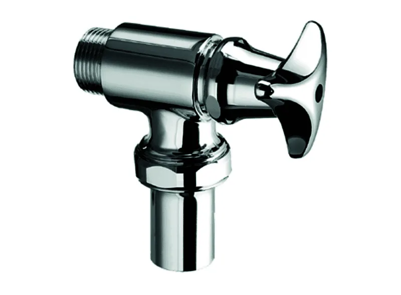 SCHELL AP-WC-Spülventil SCHELLOMAT Dreisterngriff, 3/4", chrom