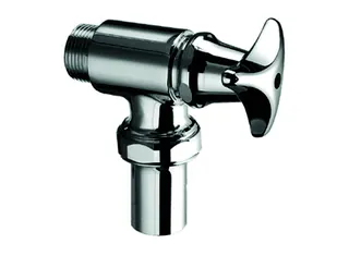 SCHELL AP-WC-Spülventil SCHELLOMAT Dreisterngriff, 3/4", chrom