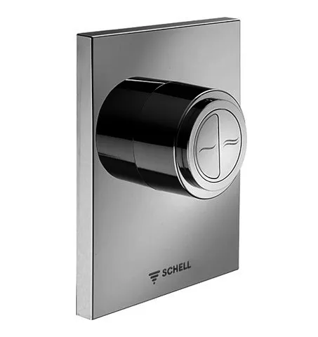 SCHELL WC-BetPl. EDITION ECO ND 100 Niederdruck, Einbautiefe 100-160,chrom
