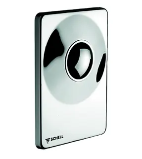 SCHELL WC-Abdeckplatte VERONA Drucktaste, chrom – Bild 2
