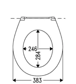 sanibel CARE-WC-Sitz 58 A13 ohne Deckel mit Edelstahlscharnier weiß – Bild 3