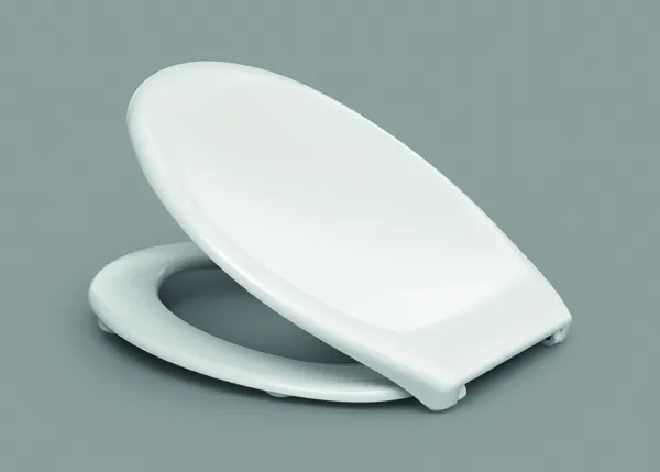 sanibel CARE-WC-Sitz Basic A13 m Deckel mit Edelstahlscharnier weiß