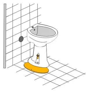 Haas Schallschutz-Set für Stand-WC Nr.6570 – Bild 2