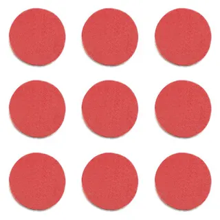 Haas Gummi-Schwimmer-Puffer 9x6mm Nr.8158 rot