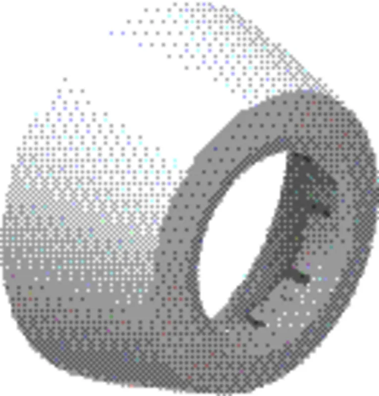 Geberit Wandrosette tief 1-teilig d50 894.094.11.1, weiß