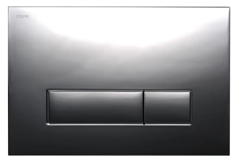 WC Betätigungsplatte MEPA Orbit 2-M Kunststoff Glanzchrom