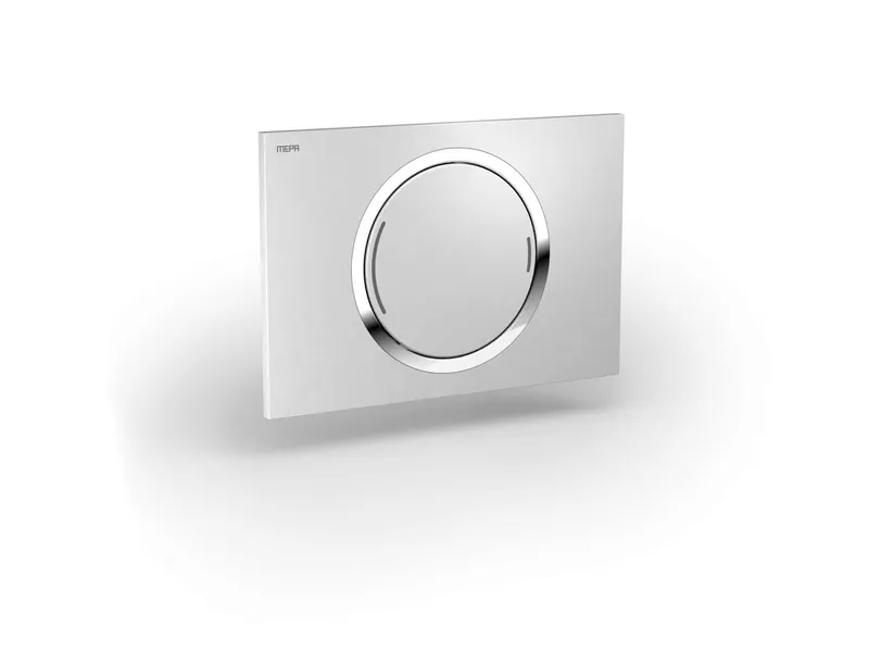 WC-Betätigungsplatte MEPA Zero 2-M Kunststoff Weiß