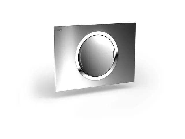 WC-Betätigungsplatte MEPA Zero 2-M Kunststoff Glanzchrom