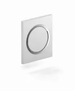 Urinal-Betätigungsplatte MEPA Zero Kunststoff Mattchrom Frontplatte