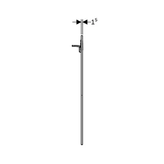 Designplatte für Geberit AquaClean WC-Komplettanlage, Sela/Mera weiß-alpin – Bild 5