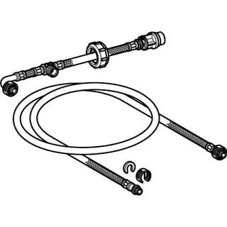 Wasseranschlussset für UP-SPK 12/15cm f. Geberit AquaClean WC-Komplettanlagen – Bild 3