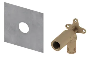TECEprofil System-Wandscheibe TECElogo 20x1/2" lange Ausf., Siliziumbronze – Bild 2