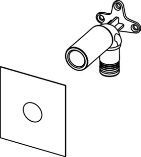 TECEprofil System-Wandscheibe TECElogo 20x1/2" lange Ausf., Siliziumbronze – Bild 3