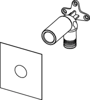 TECEprofil System-Wandscheibe TECElogo 20x1/2" lange Ausf., Siliziumbronze – Bild 4