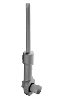 SCHELL WC-Spülrohr COMPACT II höhenverstellbar,Schwitzwasserisolierung
