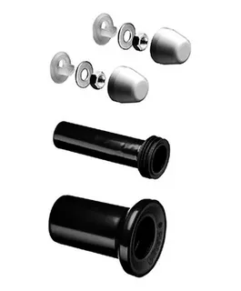 SCHELL WC-Zu- und Ablaufset für wandhängendes WC, Ablaufrohr 110