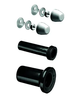 SCHELL WC-Zu- und Ablaufset für wandhängendes WC, Ablaufrohr 110 – Bild 2
