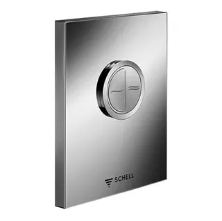 SCHELL WC-Betätigungsplatte EDITION ECO Kunststoff, chrom