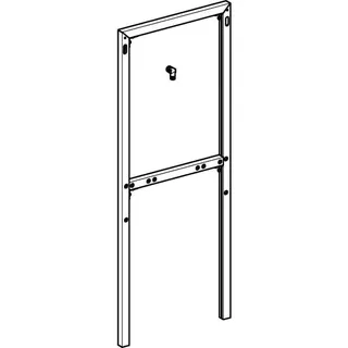 Geberit Monolith Distanzrahmen Aluminium poliert – Bild 3