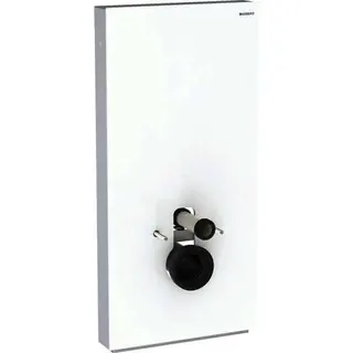 Geberit Monolith Sanitärmodul für Wand-WC 101 cm Glas weiß – Bild 2
