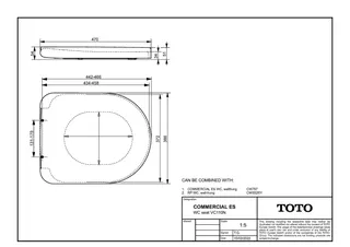 Toto Europe WC-Sitz ES VC110N weiß abnehmbar, m.Absenkautomatik, ES-Scharn. – Bild 3