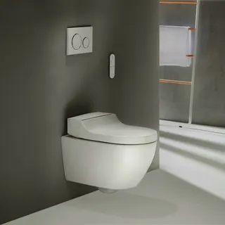 Geberit AquaClean Tuma Comfort WC-Aufsatz weiß-alpin – Bild 3