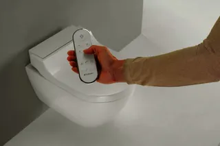Geberit AquaClean Tuma Comfort WC-Komplettanlage Wand-WC weiß-alpin – Bild 4
