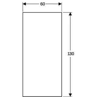 Geberit GIS Aquapaneel Pro 461.163.00.5, 130 x 60 x 1,8cm – Bild 4