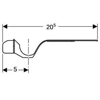 Geberit GIS Rohrclip 16-32mm, 461.070.00.1 – Bild 4