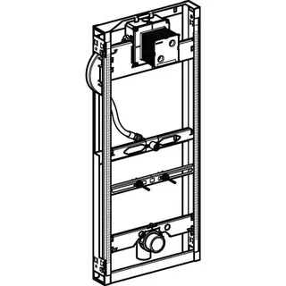 Geberit GIS Montageelement für Urinal 114cm Universal für Sprühkopf, 461.606 – Bild 3