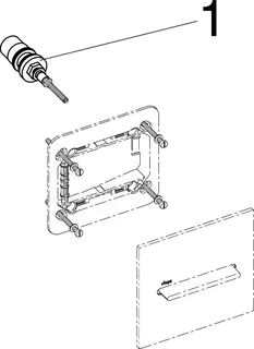 Viega Urinal Fertigbauset Visign for More 104 8354.2 in verchromt – Bild 5