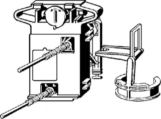Viega Betätigungsmechanik 8310.60 in Kunststoff – Bild 3