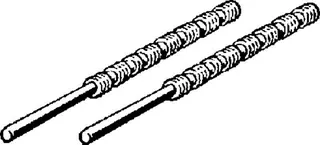 Viega Betätigungsstifteset 8310.31 in M8 x 130mm Kunststoff