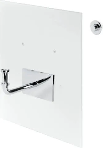 Viega Abdeckplatte 8064.22 in 780x720mm Glas klar/hellgrau