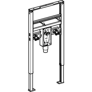 Geberit Duofix für barrierefreies Bauen f.Waschtisch 111.489.00.1, 98/82cm – Bild 3