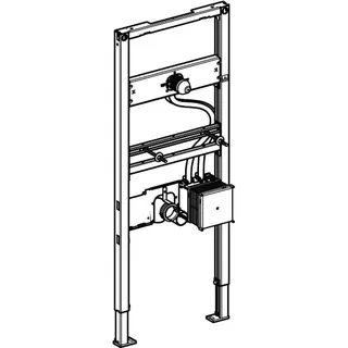 Geberit Duofix Element f.WT 130cm Stand- armatur, UP-Funktionsbox, 111.558.00.1 – Bild 3