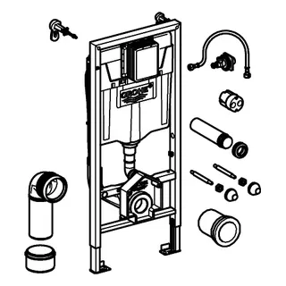 GROHE Rapid SL 39112 für Sensia Dusch-WC's BH113cm – Bild 2