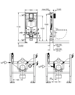 GROHE Rapid SL 39112 für Sensia Dusch-WC's BH113cm – Bild 3