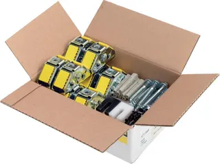 Viega m2-Paket Prevista Dry Plus 8400 in 5,0m2 Stahl verzinkt