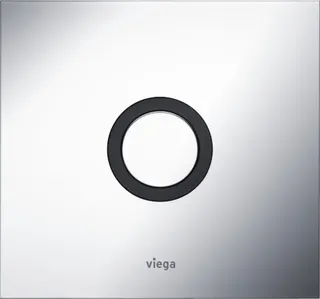 Viega Abdeckplatte 8351.8 in 150x140mm Aluminium verchromt