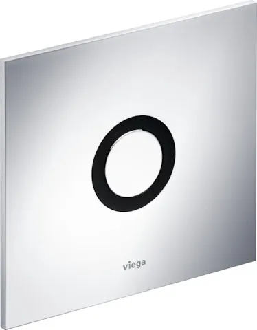 Viega Abdeckplatte 8351.8 in 150x140mm Glas klar/hellgrau