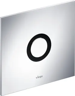 Viega Abdeckplatte 8351.8 in 150x140mm Glas klar/hellgrau