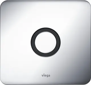 Viega Abdeckplatte 8355.8 in 150x140mm Glas parsol/schwarz